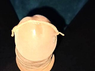 Pre Cumming inside high spandex tights until orgasm