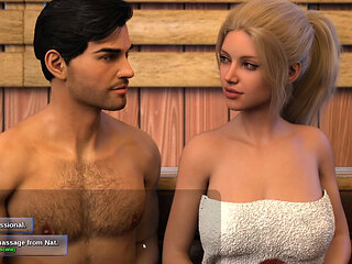 Horny 18 Plus Girls Having Threesome Fun in Sauna With Jake