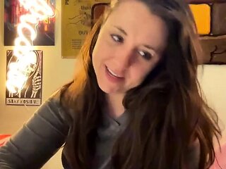 Hot Busty Webcam Babe Masturbate Solo