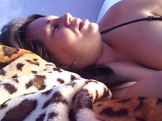 Stepommy fucked surprise in forest