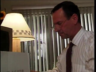 Slut spreads legs and masturbates for auditor