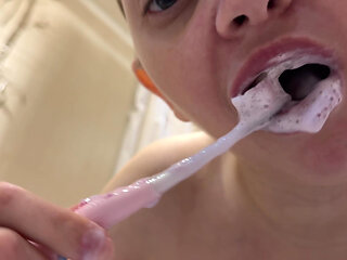 Teeth Brushing Fetish