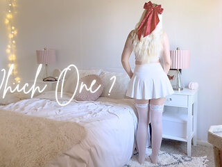 White Stockings or Red Thigh Highs