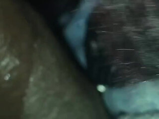 Ebony Thot Sucked the Cum Out and Swallowed