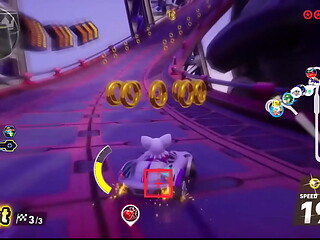 Thicc Rouge The Bat In Sonic Racing
