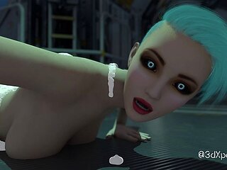 3DXPassion featuring courtesan's physics smut