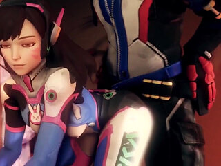 Dva X Genji X Soldier 76 - Kawaii Detective (no Sound)