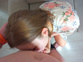 Fucking Wife Ass Hard on the Sofa