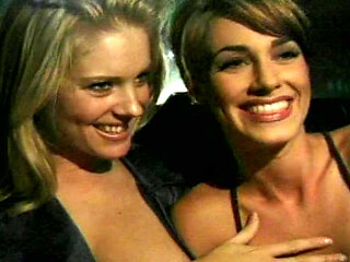 Beautiful Classic Dolls Having Lesbo Fun in the Backseat of a Cab