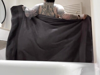 Stroke Over My Used Towel