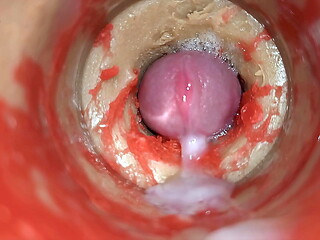 Camera 4k in Vagina toy, Cervix POV, &quot_Creampie&quot_, &quot_Fucking breed me&quot_ ASMR SEX