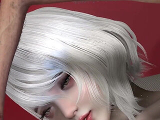 Old Man Fights Big Nanny