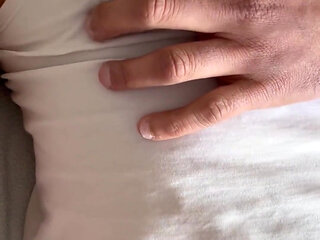 Undress Hot Hairy Cock and Ass Finguring