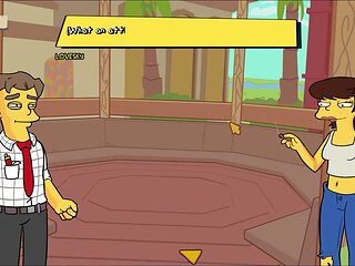 Steamy animated teen in sexy lingerie