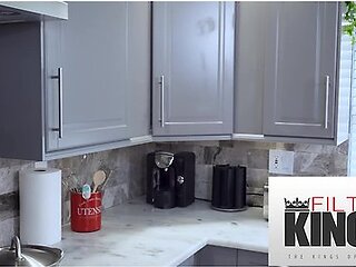 FilthyTaboo - Caught Horny BUBBLE BUTT Stepsis Boiling Her Dildos & I Fucked Her Hard