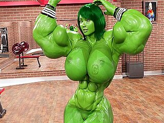 Extreme Muscle Domme Goddess
