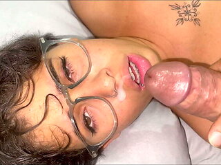 HOT Stepsister in Heat Fucks Big Cock POV - Latina Teen Riding Hard