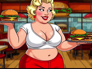 She Knows How to Get a Good Tip. Cartoon