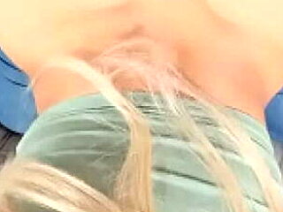 Blonde Latina MILF Luz Reyes Begs For Cock in Tight Jeans No Panties Doggystyle POV