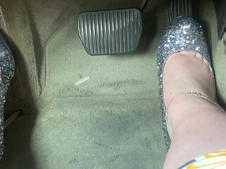 Pedal Pumping in 5 in Heels