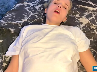 Super Hot Wife Sensually Pleases Her Husbands Gigantic Dick