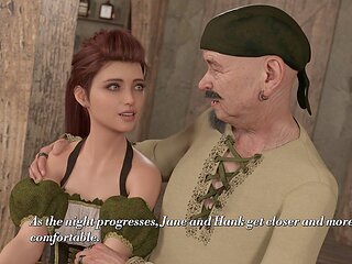3d old man, granny, 3d cuckold story