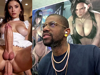 Big Breast Transgender Lara Croft Acting Sexy, Trans Maid Cumming While Doing The Helicopter Dance, Hard Floppy Cock Maid Anal Fucking, StepSister Jerks Off Her StepSister, AI Generated