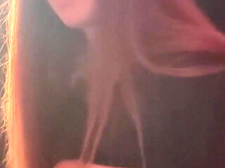 Smoking a Cigarette Big Boobs Dildo Play