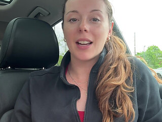Trying to Golf in a Simulator with My Lush in! Trying Not to Cum While I Swing!
