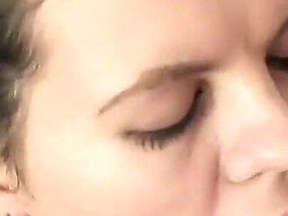 Fucked me in the mouth during a blowjob and cum on face and boobs