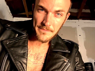 Christian Wilde Smoking and Keeps You in His Garage