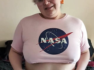 DD NASA Nerd Gets Creampied and Licked by Stepfather