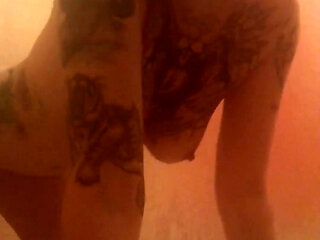 Soaking wet testing out the waterproof features on my phone