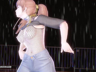 [mmd] Gwsn - I Cant Breat Kasumi Sexy Striptease Doa Uncensored Hentai
