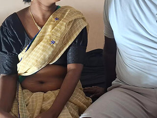 Hot Indian Desi Tamil Wife,fucks Her Brother in Law