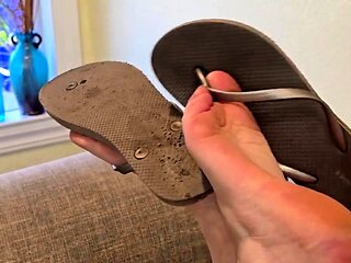 Beautiful Brunette Foot Fetish