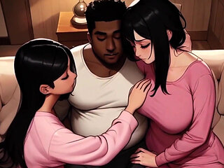 Stepmom Catches Stepdad Fucking Stepdaughter and Understands