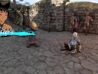 Skyrim B and L mod - Found an interesting woman with huge tits and big ass