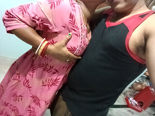 Indian Naina Bhabi Standing Romance and Hot Missionary sex with Friend on xhamster