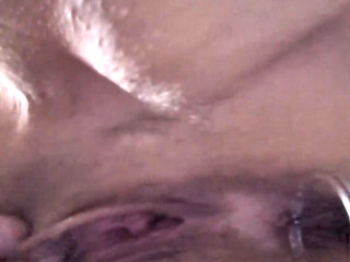 Masturbating GILF Anal Beads
