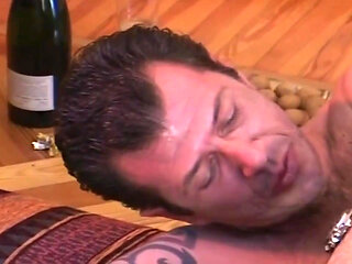 Fuck with an Italian Trans MILF in Front of the Fireplace