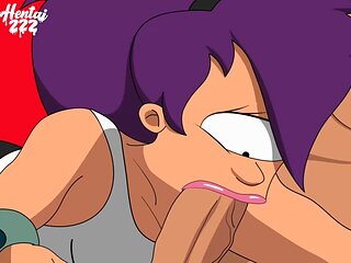 LEELA DEEP-THROATING FUCKPOLE FUTURAMA PORNOGRAPHY