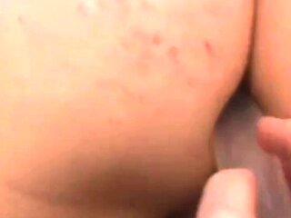 caning sissy John's pimply ass