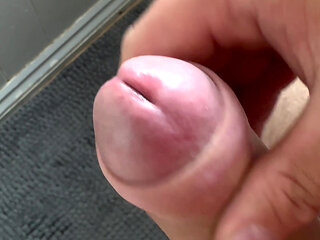 Gay cock cum explosion, I  cum twice with one wank