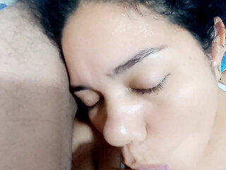 My Girlfriend Is a Submissive Slut, She Loves Anal Sex, Deep Throat, Squirt and Facial Cumshot Lingerie White