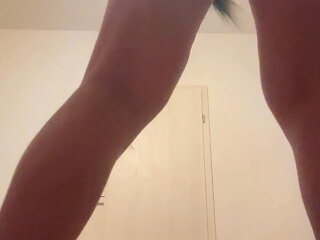 Silhouette Seduction - Shadows on My Curves in White Lingerie