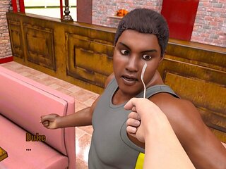 Visual novel featuring big boobs and Lelu Love's submission