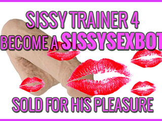 AUDIO ONLY - Sissy mesmerize trainer 4 become a sissybot sold for his pleasure