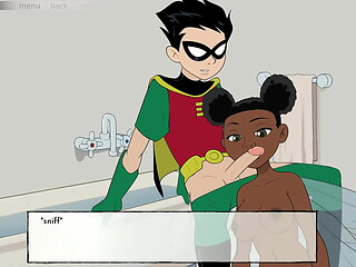 18titans part 24 - Bumblebee Bathroom Fun