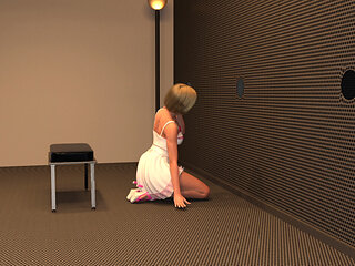 Blowjob For A First Time Guy in Gloryhole and He's Quick About Cum in My Mouth